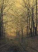 Atkinson Grimshaw October Gold Germany oil painting reproduction